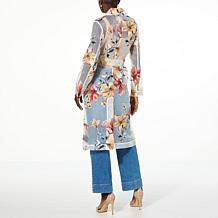 kathy ireland® Fashion 360 Jardin De Fleur Organza Trench Coat