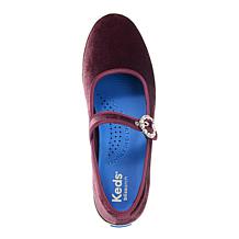 Keds Maisie Velvet Adjustable Mary-Janes