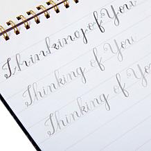 Kelly Creates Brush Lettered Greetings Workbooks Set of 2