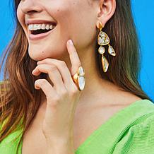 Kendra Scott Margot Gemstone Statement Drop Earrings