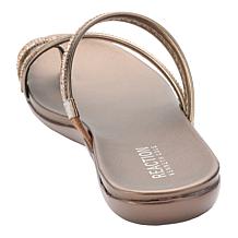 Kenneth Cole Reaction Gia Rhinestone-Embellished Slip-On Sandal
