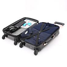 Kensie 3 Pc Expandable Hardside Luggage Set