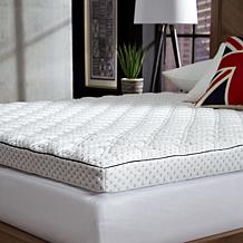 Kensington Manor by Behrens 3" Charcoal Infused MemoryFoam Topper King