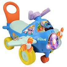 Kiddieland: Activity Plane: Stitch Light & Sound Foot-To-Floor Vehicle