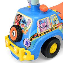 Kiddieland Lights N’ Sounds Beach Car with Trailer – Stitch