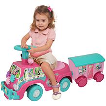 Kiddieland Minnie Lights N’ Sounds Camper with Trailer