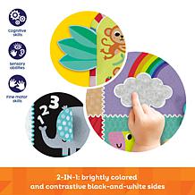 Kids Hits 2 Sided Play Mat My First Animals 2in1 Reversible Floor Pad