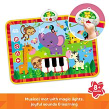 Kids Hits Light and Sound Mat Musical Zoo Activity Floor Pad