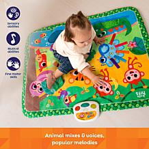Kids Hits Touch and Play Mat Jungle Pals Sensory Floor Pad