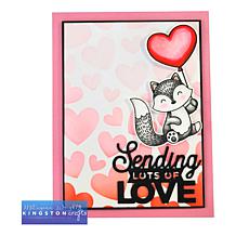 Kingston Crafts 10 Blender Brushes with Storage Case