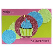 Kingston Crafts 12" x 12" Glitter Card Stock Set of 30