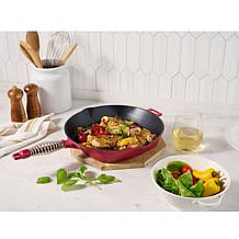 Kitchen HQ Diamond-Infused Ceramic Nonstick Cast Iron Skillet
