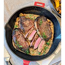 Kitchen HQ Diamond-Infused Ceramic Nonstick Cast Iron Skillet