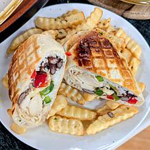 Kitchen HQ Electric Stuffed Sandwich Maker with Recipes