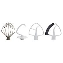KitchenAid 5-Quart Stand Mixer with Glass Bowl and Flex Edge Beater