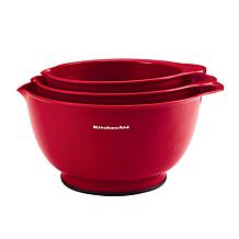 kitchenaid mixing bowls red