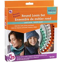 Knitting Board Chunky Round Loom Set of 3 - 48, 36 and 24 Pegs
