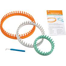 Knitting Board Chunky Round Loom Set of 3 - 48, 36 and 24 Pegs