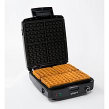 KRUPS GQ502D51 4-Slice Belgian Waffle Maker