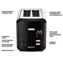 KRUPS KH320D50 My Memory Digital Stainless Steel 2-Slot Toaster