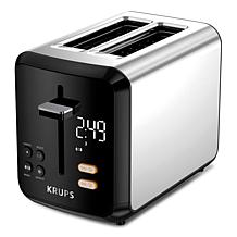 KRUPS KH320D50 My Memory Digital Stainless Steel 2-Slot Toaster