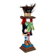 Kurt Adler 18" Mad Hatter Nutcracker by Holly Adler