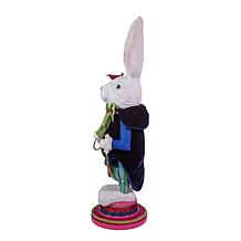 Kurt Adler 18" White Rabbit Nutcracker