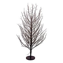 Kurt Adler 4'H Dark Brown Twig Tree w/1,000 Warm White Cluster Lights