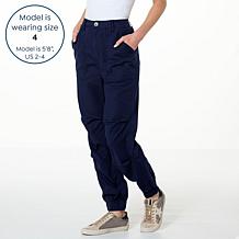 La Joie High Rise Utility Pant with Patch Pockets