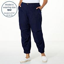 La Joie High Rise Utility Pant with Patch Pockets
