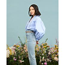 La Joie Ladder Lace Inset Shirt