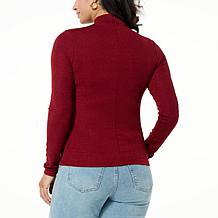 La Joie Shirred Front Neck Blouse