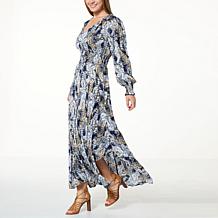 La Joie Smocked Handkerchief Hem Dress