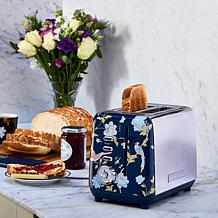 Laura Ashley VQ 2-Slice Toaster, Elveden Navy