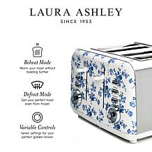 Laura Ashley VQ 4-Slice Toaster, China Rose