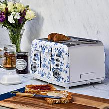Laura Ashley VQ 4-Slice Toaster, China Rose