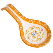 Laurie Gates Tierra 4pc Hand Painted Ceramic Tableware Accessory Set