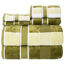 Lavish Home 100% Cotton Oakville Velour 6pc Towel Set