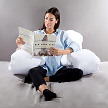 Lavish Home Collection 7-in-1 Jumbo Full Body Pillow