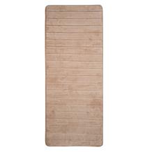 Lavish Home Memory Foam Striped  Bath Mat - 24" x 60"