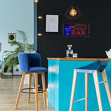 Lavish Home Neon Electric LED Bar Sign with Animation