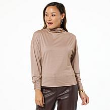 LB70 by Lloyd Boston Draped Drama Dolman Top