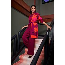 LB70 by Lloyd Boston Luxe Sweater Pant with Scallop Hem