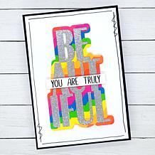 LDRS Creative Classic Metallic Fine Glitter Card Stock