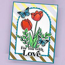 LDRS Creative Everyday Sayings Stamp and Die Kit