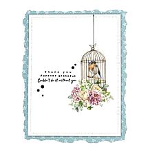 LDRS Creative Hand-Torn Edge-Look Die Set of 2 - Rectangle and Square