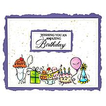 LDRS Creative Hand-Torn Edge-Look Die Set of 2 - Rectangle and Square