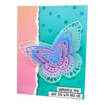 LDRS Shades of Color Burst Paper