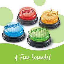 Learning Resources Set of 4 Lights and Sounds Answer Buzzers