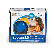 Learning Resources Zoomy 2.0 Blue Handheld Digital Microscope